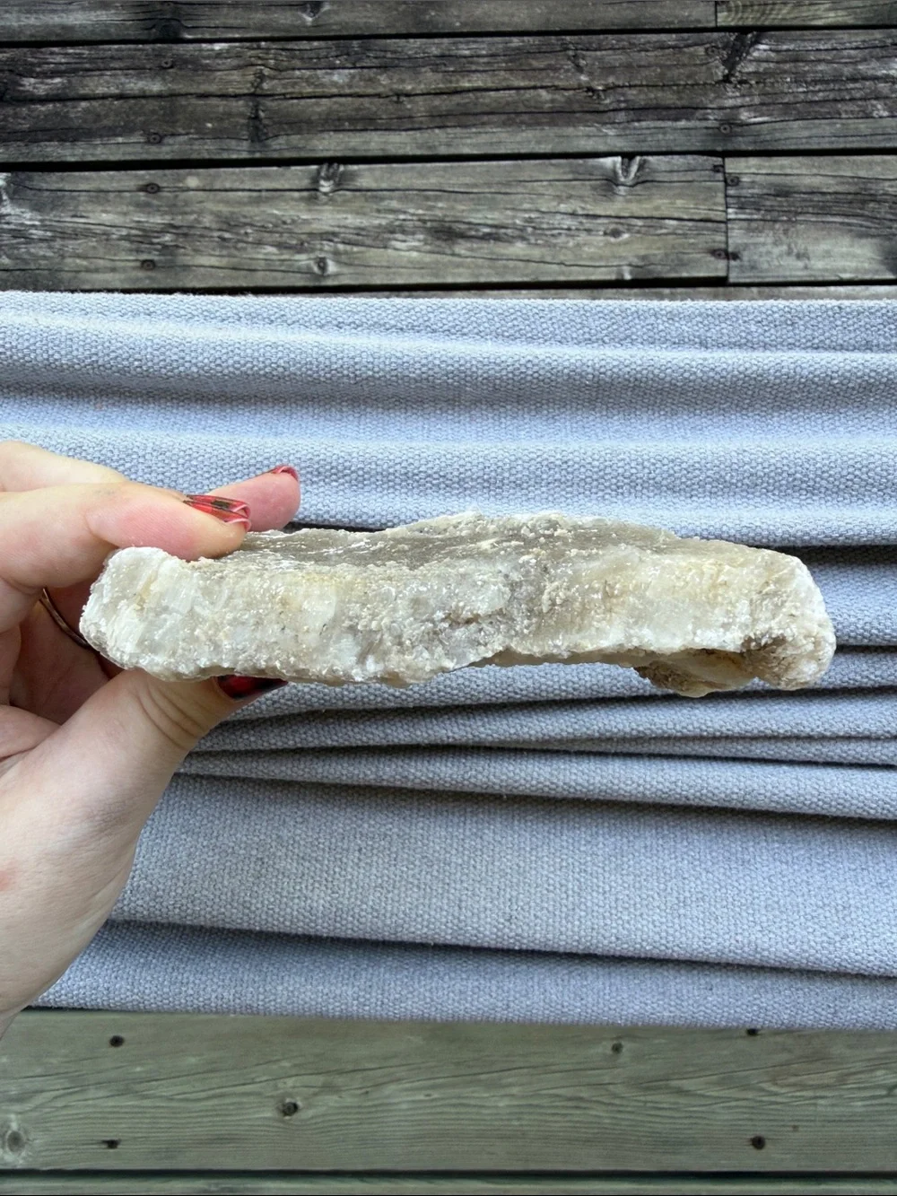 Raw •Selenite• Gypsum Crystal Mineral Specimen Natural Formation